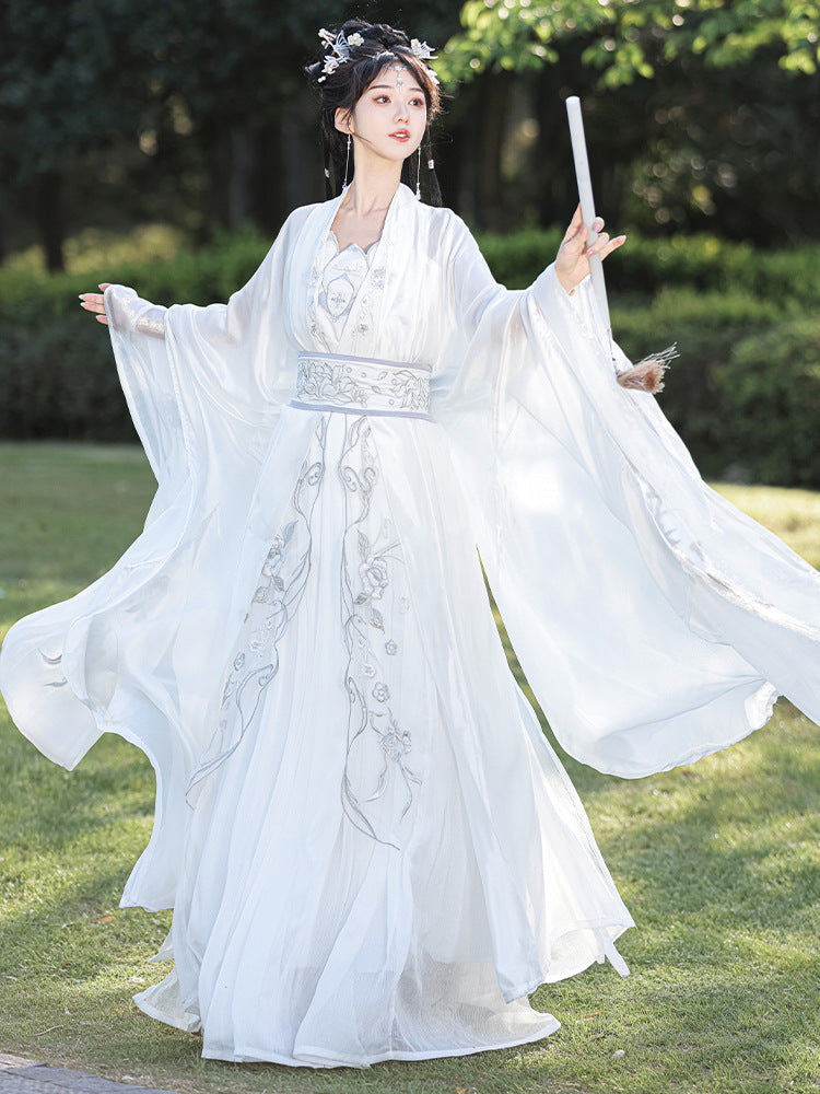 Ethereal Wuxia Style Hanfu Set
