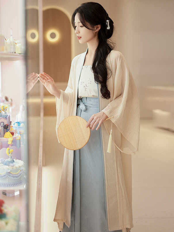 New Chinese Style Song Dynasty Modified Hanfu Set