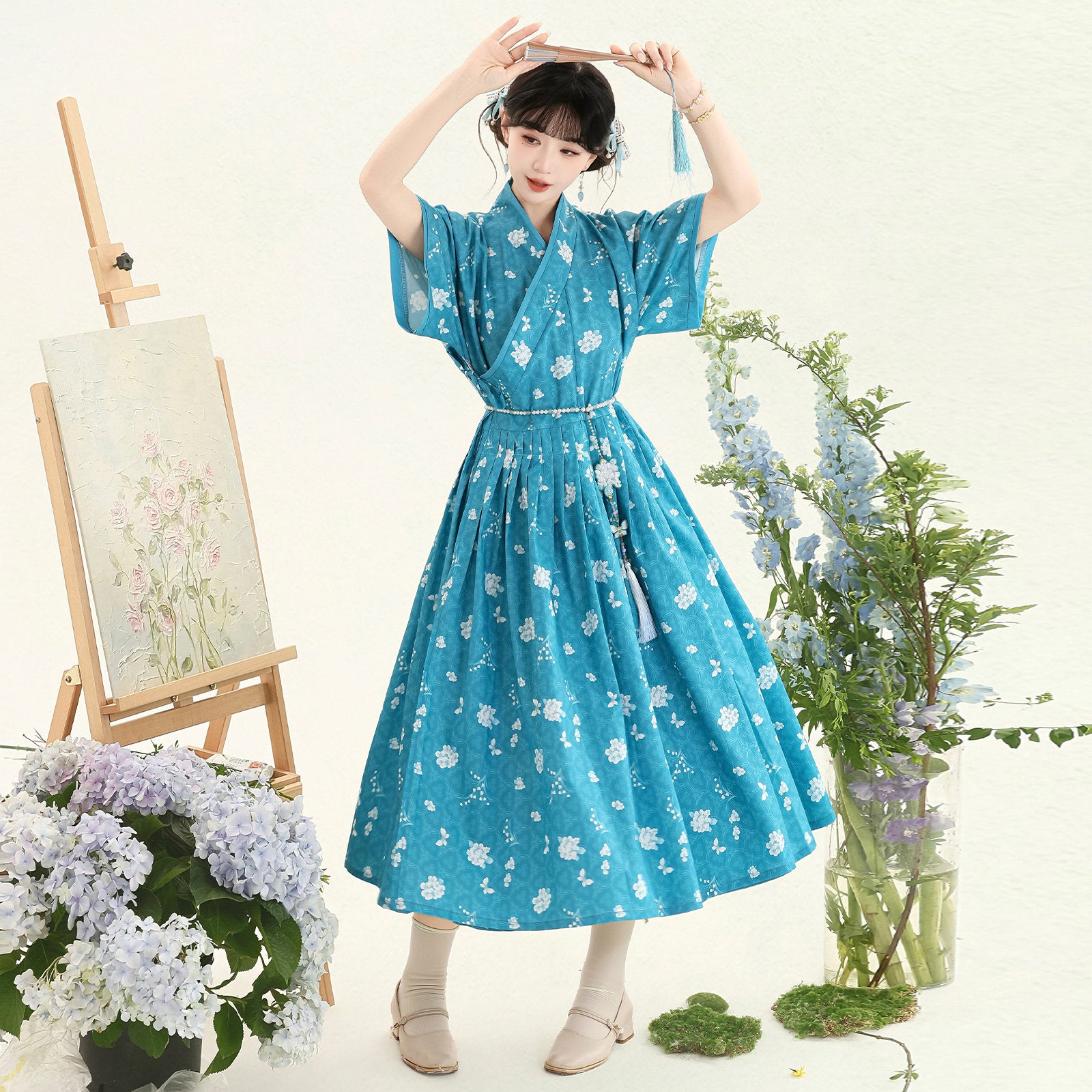 New Chinese Style Improved Hanfu Dress