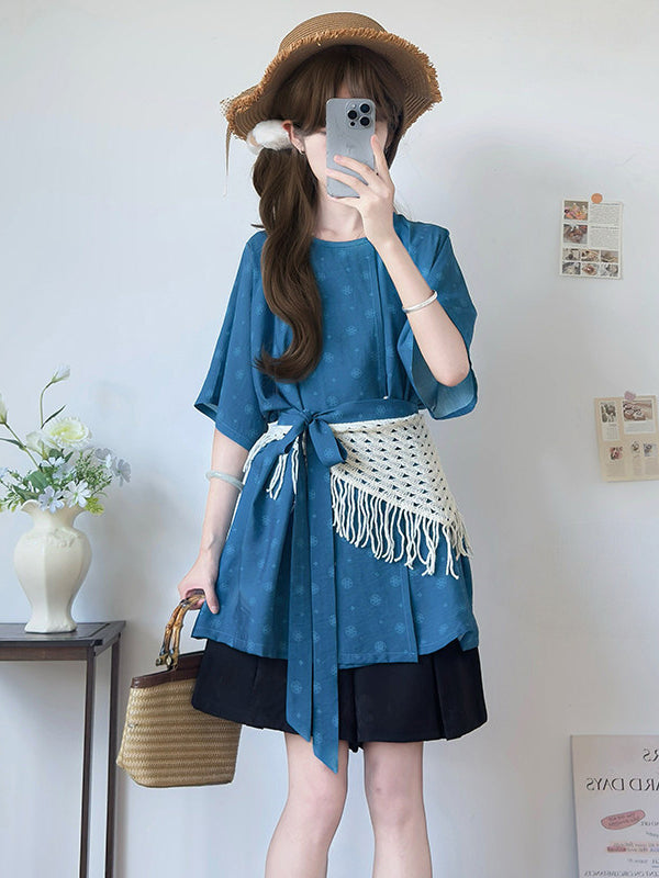 Neo-Chinese Style Hanfu Element Set (One Size)