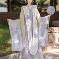Improved Wide-Sleeve Front-Opening Top and Xiepei Set