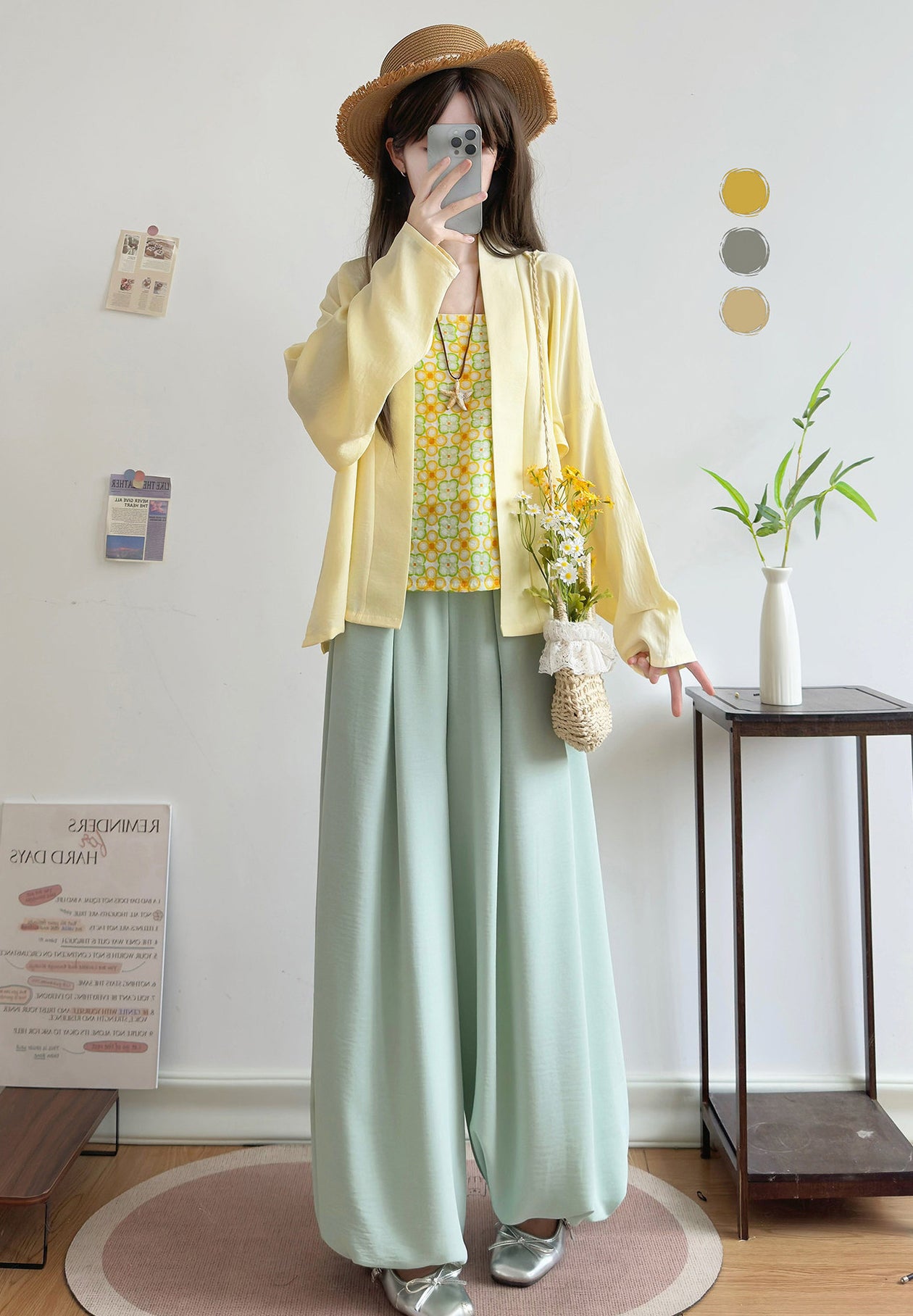 Multi-Color Daily Sun-Protective Slimming Chinese Style Hanfu