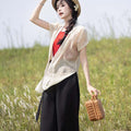 New Chinese Style Improved Hanfu 3-Piece Set