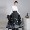 Neo-Chinese Style Mamian Skirt Hanfu Set