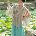 Original Jin Dynasty Hanfu 3-Piece Set | Modernized Ruqun, Tube Top & Lantern Pants | Spring/Summer Daily Wear