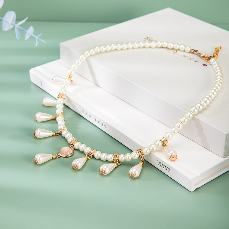 Hanfu Accessory Pearl Necklace