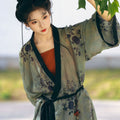 Original Song Dynasty Hanfu 3-Piece Set | Embroidered Beizi Vest, Camisole & Pleated Skirt | New Chinese Style