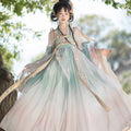 Chest-high Han Element Dress, Embroidered Court Style